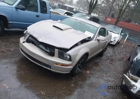 2007 Ford Mustang из США, поврежденный, VIN 1ZVFT82H475229276